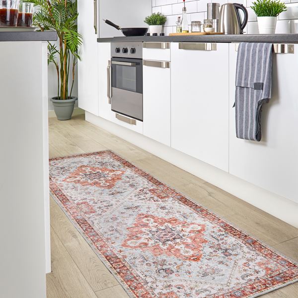 Washable Marrakesh Runner - Multi